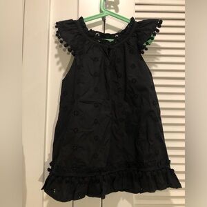 NWT! J.CREW Eyelet Pom Pom Top Cotton Poplin